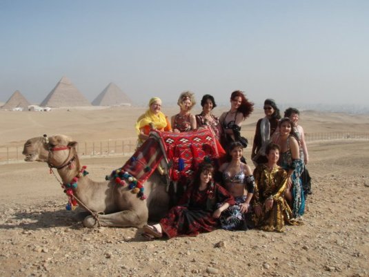 It was so fun to play dress ups in the desert after a camel ride - Jade 2010